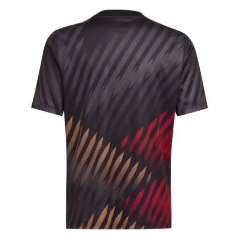 2022-2023 Germany Pre-Match Shirt (Black) - Kids (GNABRY 10)