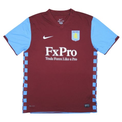 2010-2011 Aston Villa Home Shirt (Your Name)