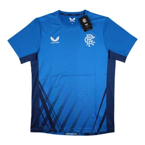 2022-2023 Rangers Training Short Sleeve Tee (Blue) (ARFIELD 37)