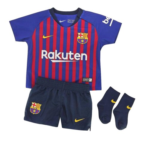 2018-2019 Barcelona Infants Home Kit (Your Name)