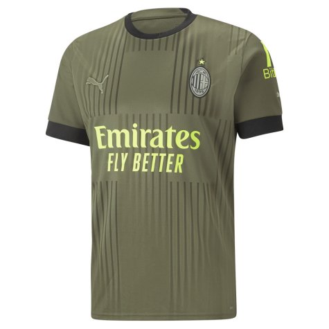 2022-2023 AC Milan Third Shirt (Your Name)