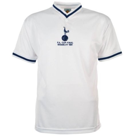 Tottenham Hotspur 1981 FA Cup Final Retro Shirt (Your Name)