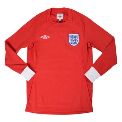 2010-2011 England Away LS Shirt (Kids) (Your Name)