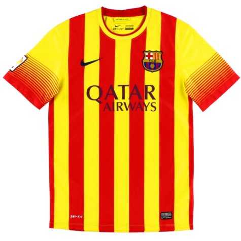 2013-2014 Barcelona Away Shirt (Pedro 7)