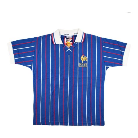 France Retro 1980s Home Football Shirt (Your Name)