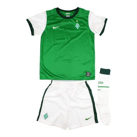 2009-2010 Werder Bremen Home Mini Kit (Your Name)