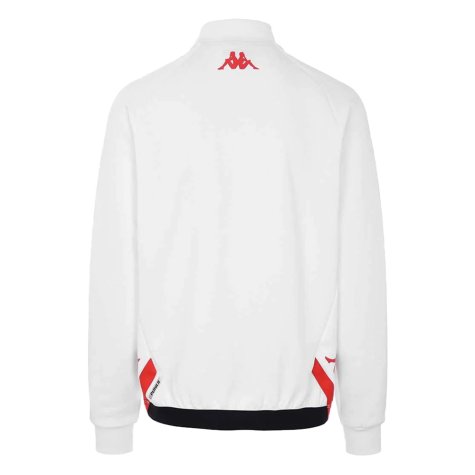 2022-2023 Tunisia Half Zip Sweatshirt (White)