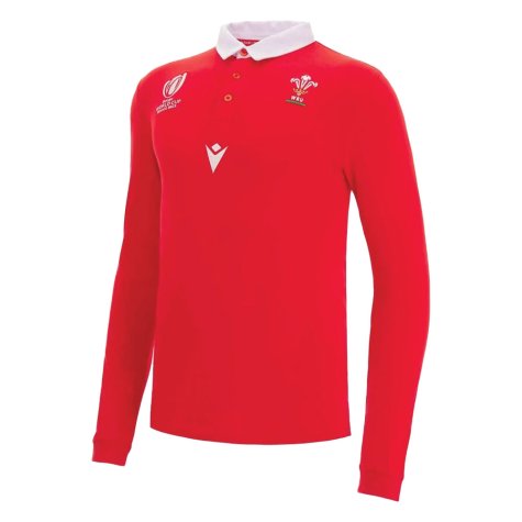 Wales 2023 RWC Rugby Jersey (Red) (Your Name)