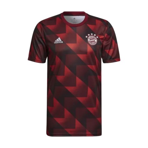 2022-2023 Bayern Munich Pre-Match Shirt (Red) (GORETZKA 8)