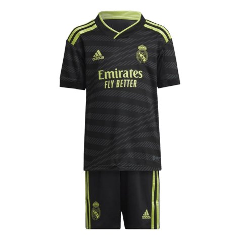 2022-2023 Real Madrid Third Mini Kit (Your Name)