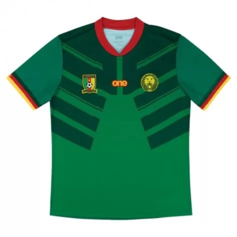 2022-2023 Cameroon Home Pro Shirt (Kids) (GEREMI 8)