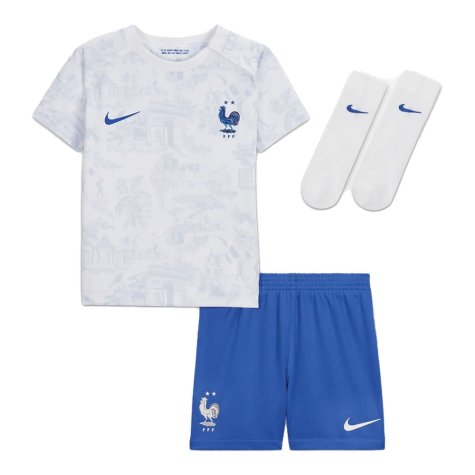 2022-2023 France Away Infants Baby Kit (Your Name)