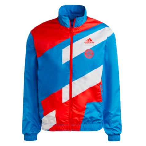 2022-2023 Bayern Munich Anthem Jacket (Blue)