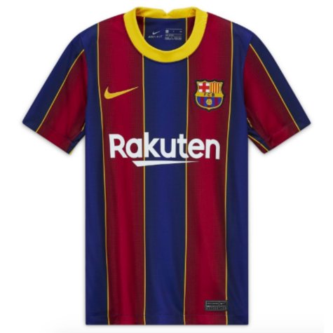 2020-2021 Barcelona Home Jersey (Kids) (RIVALDO 10)