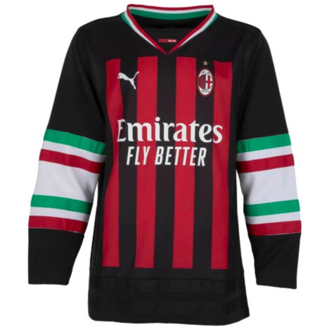 2022-2023 AC Milan Oversized Winter Jersey (Your Name)