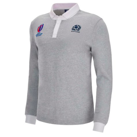 Scotland RWC 2023 Mens Rugby World Cup Shirt (Grey) (Your Name)