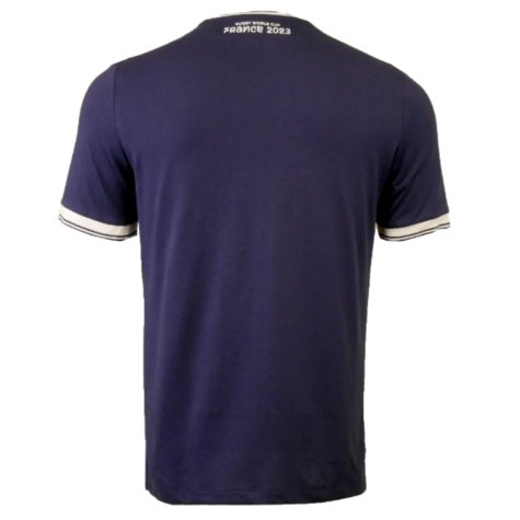 Scotland Mens RWC 2023 Cotton T-Shirt - Navy (Your Name)