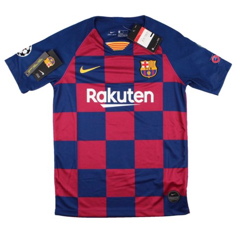 2019-2020 Barcelona CL Home Shirt (Kids) (GUARDIOLA 4)