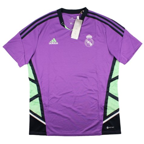 2022-2023 Real Madrid Condivo 22 Training Jersey (Purple) (TCHOUAMENI 18)