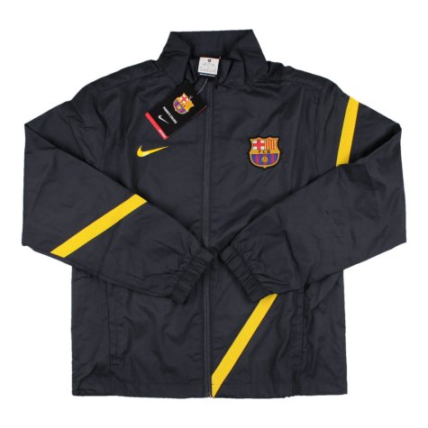2011-2012 Barcelona Sideline Tracksuit (Navy) - Kids