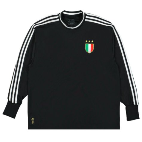 2022-2023 Juventus Icon Goalkeeper Shirt (Black) (Your Name)