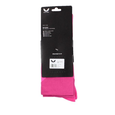 2022-2023 Rangers Goalkeeper Away Socks (Pink)