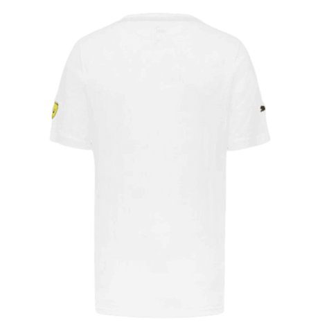 2023 Ferrari Fanwear LeClerc #16 Fanwear Drivers Tee (White)