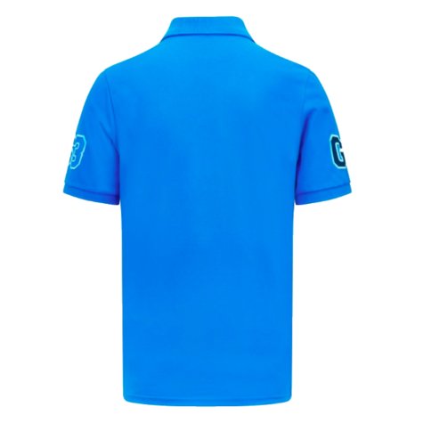 2023 Mercedes George Russell Polo Shirt (Blue)