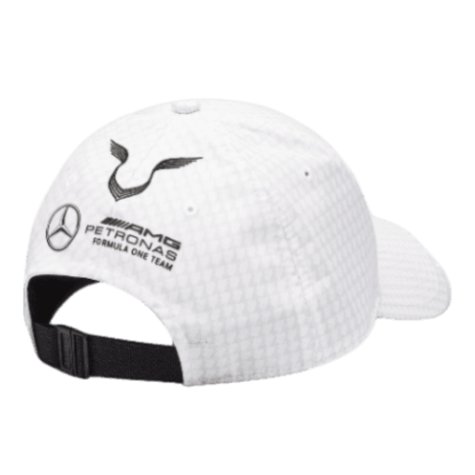 2023 Mercedes Lewis Hamilton Driver Cap (White)