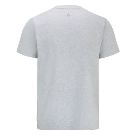 2023 Mercedes AMG Petronas Large Logo Tee (Grey)