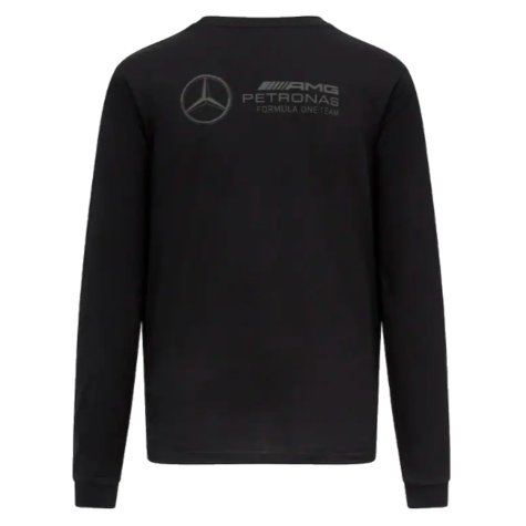 2023 Mercedes AMG Petronas Long Sleeve Tee (Black)