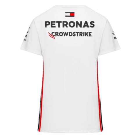 2023 Mercedes-AMG Team Driver Tee (White) - Ladies