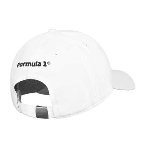 2023 F1 Formula 1 Large Logo Baseball Cap (White)