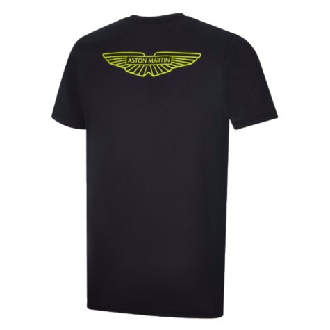 2023 Aston Martin Lifestyle Logo Tee (Black)