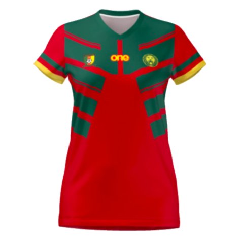 2022-2023 Cameroon Third Red Pro Shirt (Ladies) (SONG 4)