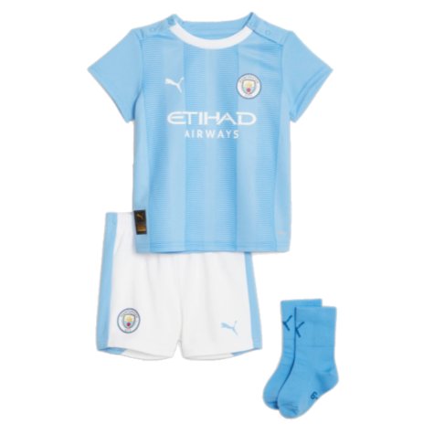 2023-2024 Man City Home Baby Kit (Your Name)