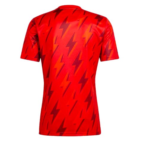 2023-2024 Arsenal Pre-Match Shirt (Red) (Gabriel 6)