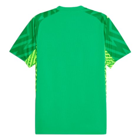 2023-2024 Man City Home Goalkeeper Shirt (Green) (Your Name)