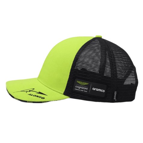 2023 Aston Martin Fernando Alonso Cap (Lime)