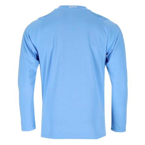 2023-2024 Man City Long Sleeve Home Shirt