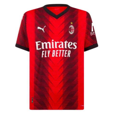 2023-2024 AC Milan Home Authentic Shirt (Inzaghi 9)