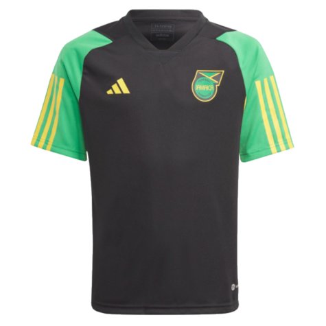 2023-2024 Jamaica Training Shirt (Black) - Kids (Your Name)