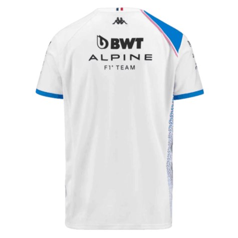 2023 Alpine Team Pierre Gasly T-Shirt (White)