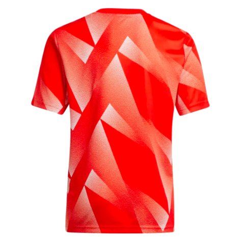 2023-2024 Bayern Munich Pre-Match Shirt (Red) - Kids (De Ligt 4)