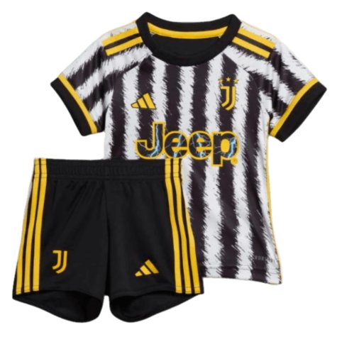 2023-2024 Juventus Home Baby Kit (Alcaraz 26)