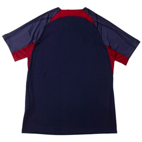 2023-2024 PSG Dri-Fit Strike Training Shirt (Navy) (R Sanches 18)