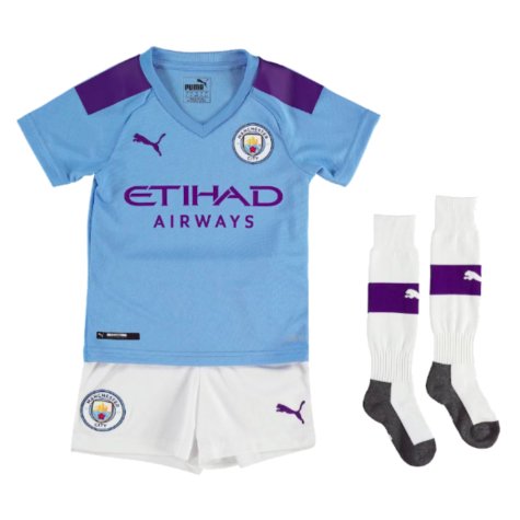 2019-2020 Man City Home Mini Kit (Nadim 10)