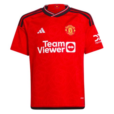 2023-2024 Man Utd Home Shirt (Kids) (F Fuso 13)