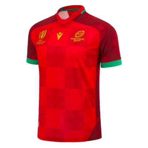 Portugal RWC 2023 Home Replica Rugby Shirt (Your Name)