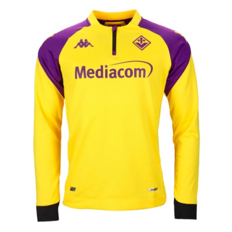 2023-2024 Fiorentina Half Zip Training Top (Yellow) (Igor 98)